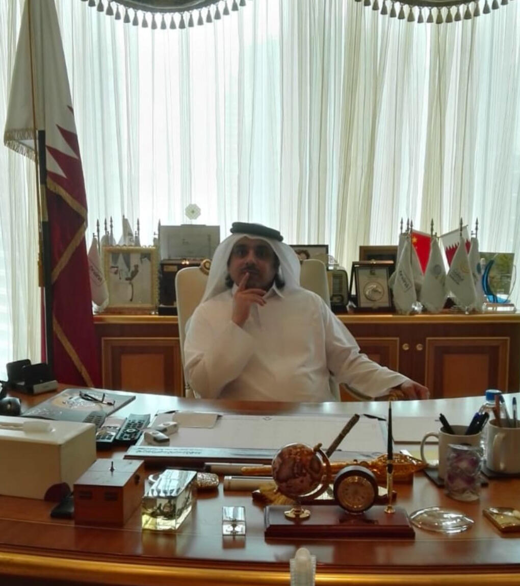 Sheikh Ahmed Al Thani, Qatari royal and close friend of Dieter Wiesner
