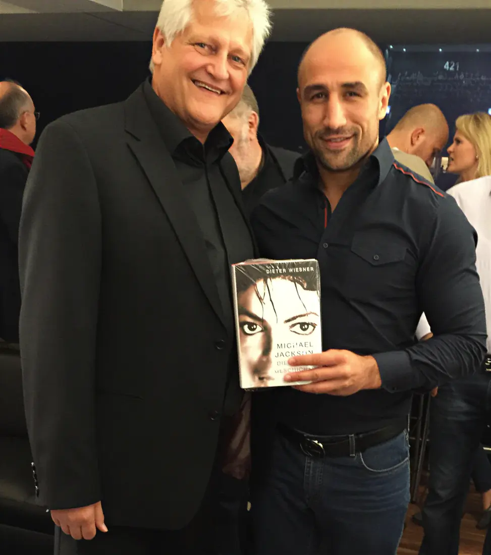 Arthur Abraham with Dieter Wiesner