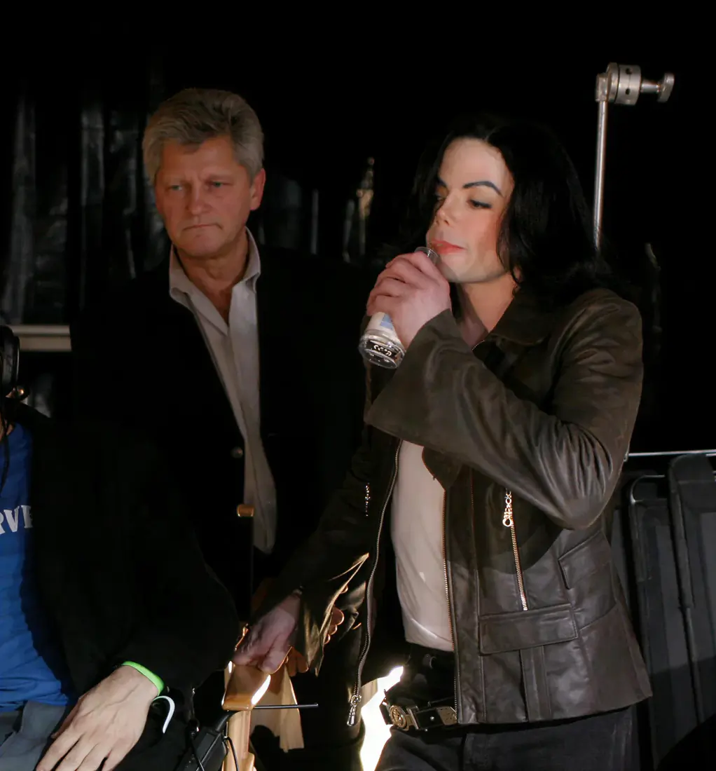 Michael Jackson private moment