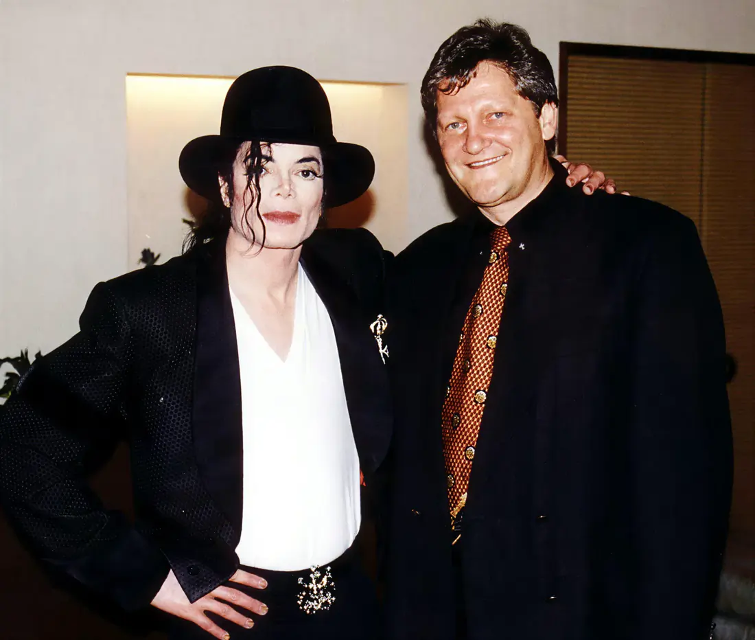 Michael Jackson during the years managed by Dieter Wiesner